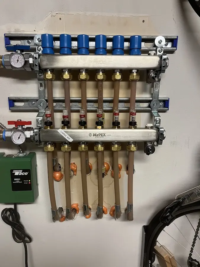 Plumber performing Water Heater Repair at a residential property in Montoursville